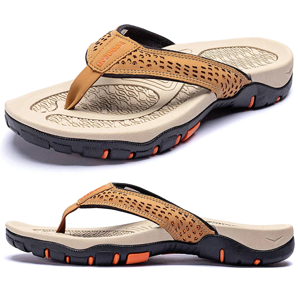 "Ergonomische Herren Slipper, komfortabel & stützend, in Grau, aus atmungsaktivem Material für den täglichen Gebrauch"