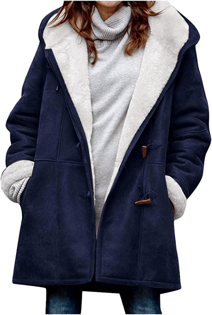Kuschelige Winterjacke Damen