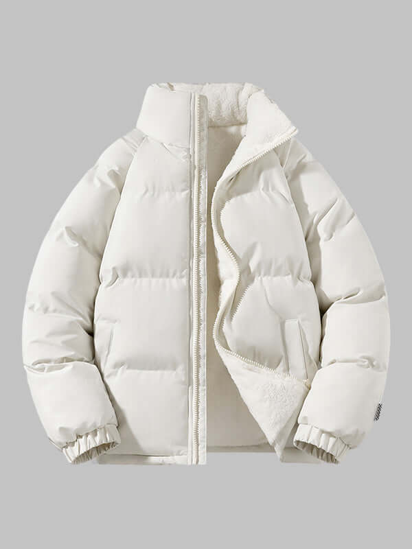 Pufferjacke mit Fleece-Futter