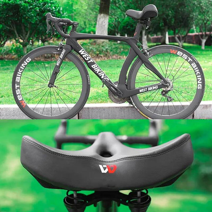 Fahrradsattel für Komfort