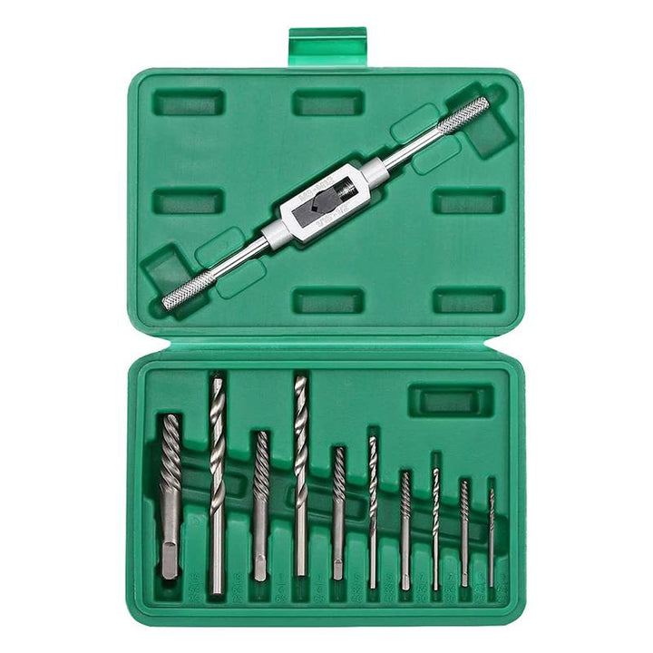 "11-teiliges Schraubenausdreher-Set, Chrom-Vanadium-Stahl, in robustem Koffer, ideal für beschädigte Schrauben"