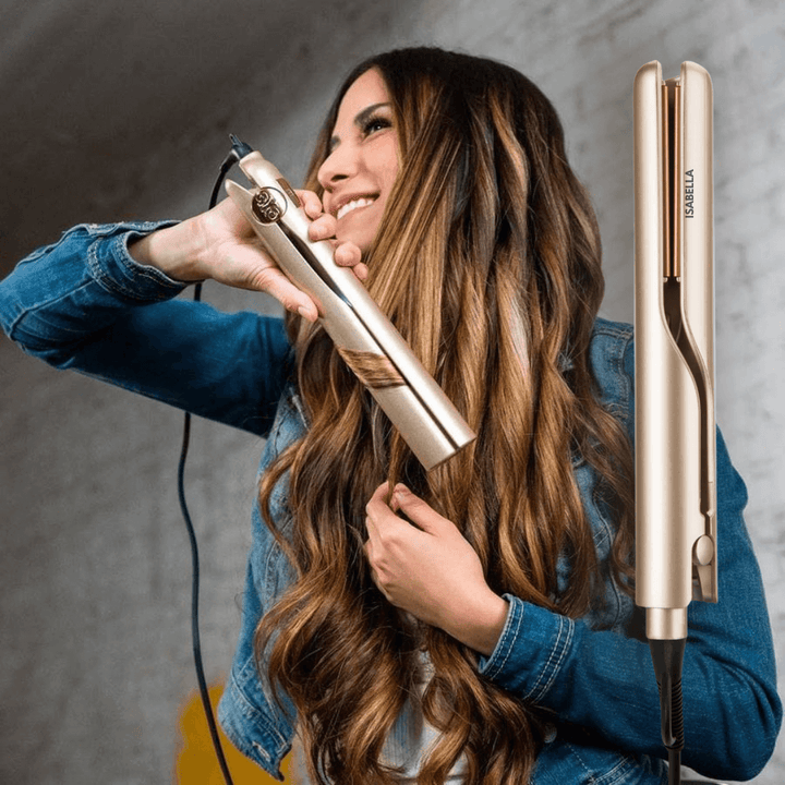 Isabella 2-in-1 Hairstyler- Locken und Glanz in einem Gerät