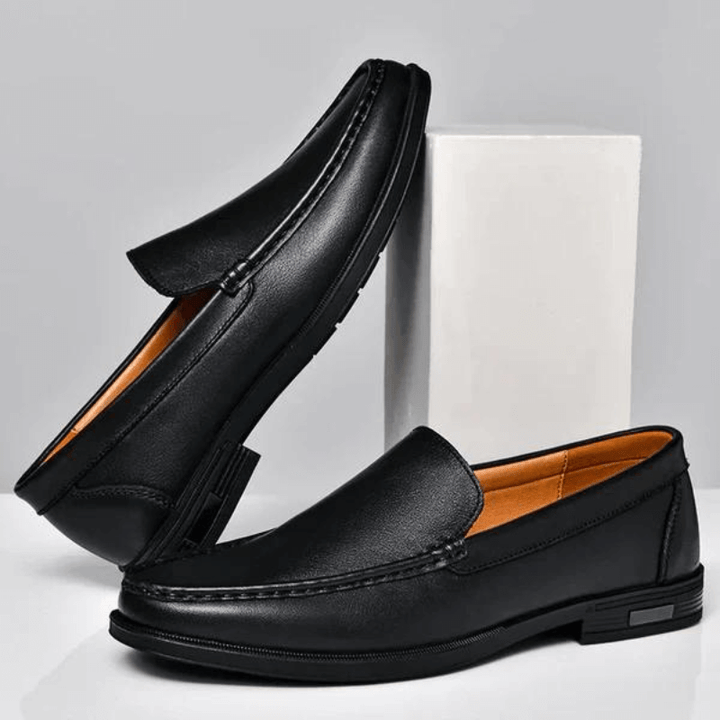 Luxuriöse Loafer aus Italienischem Leder