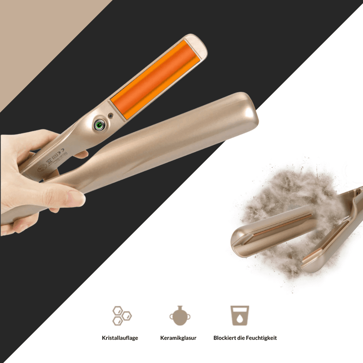 Isabella 2-in-1 Hairstyler- Locken und Glanz in einem Gerät