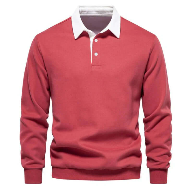 Langarm-Poloshirt für Herren - Premium Qualität