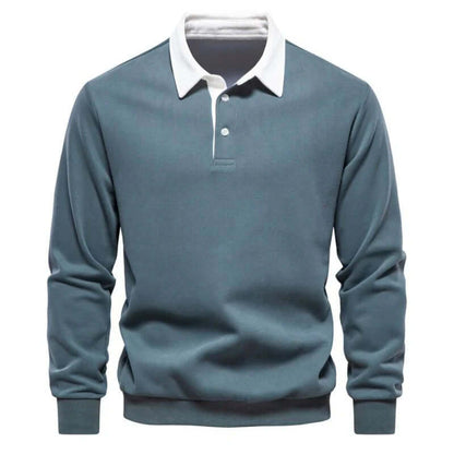 Langarm-Poloshirt für Herren - Premium Qualität