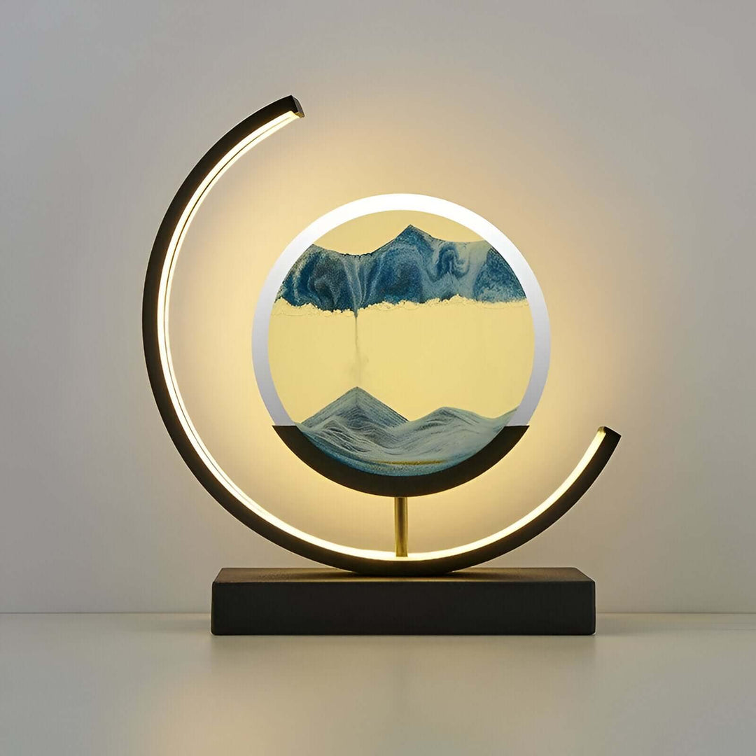 Magische Sand Glow Tischlampe