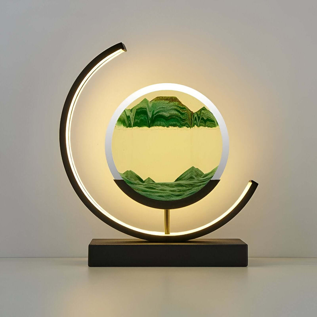 Magische Sand Glow Tischlampe