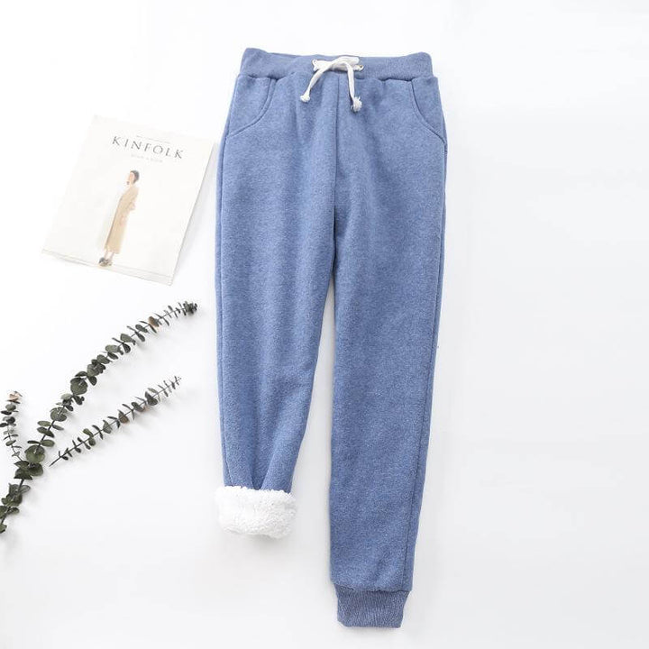 Fodrade Damjoggers med Fickor