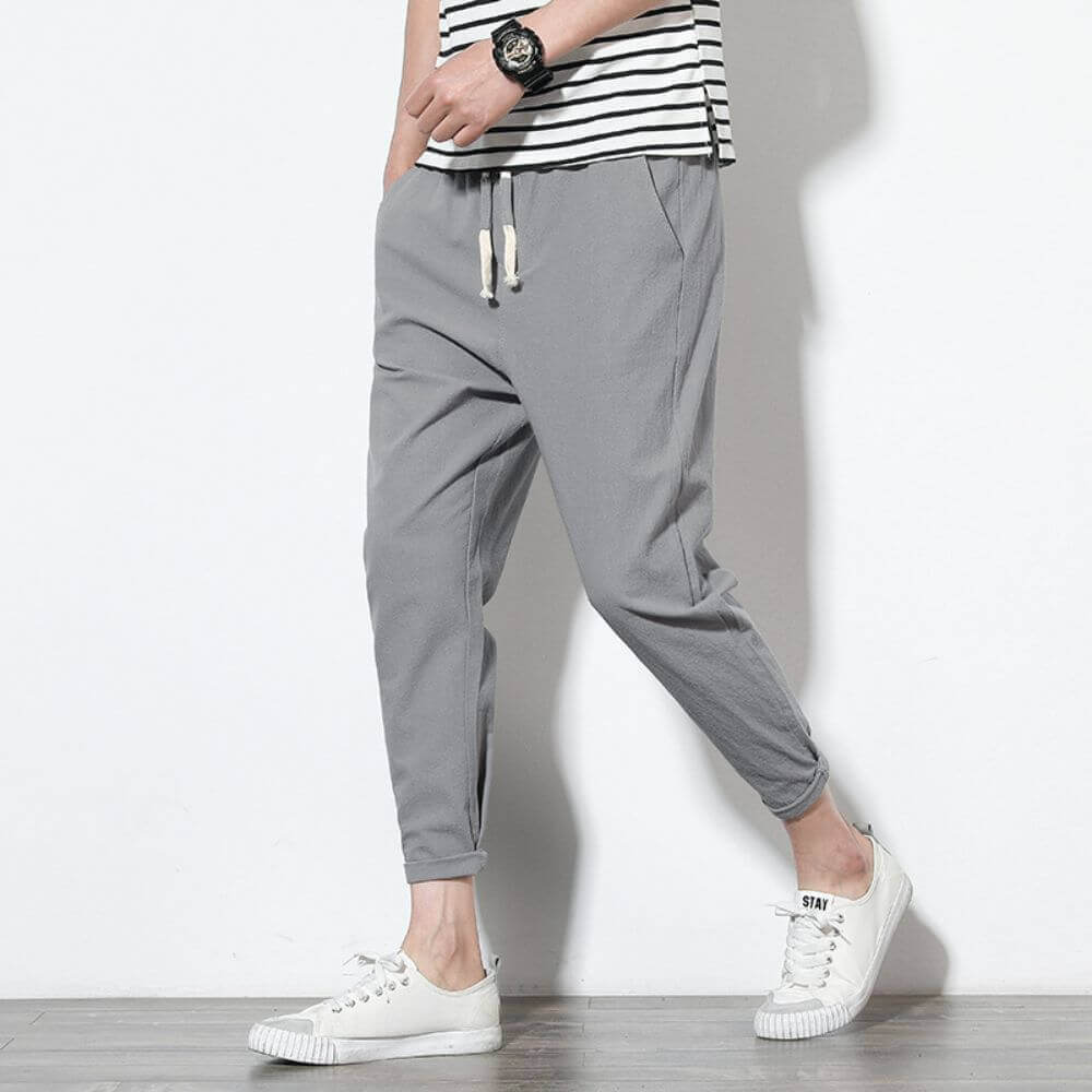 Leichte Herren-Baumwollhose - Komfort und Stil