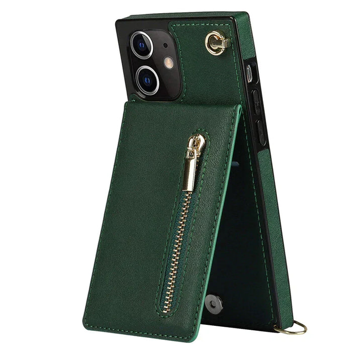 "3in1 Handyhülle Damen, Karten- & Münzfach, Umhängetasche, stilvoll, praktisch, Crossbody, abnehmbarer Gurt, Magnetverschluss