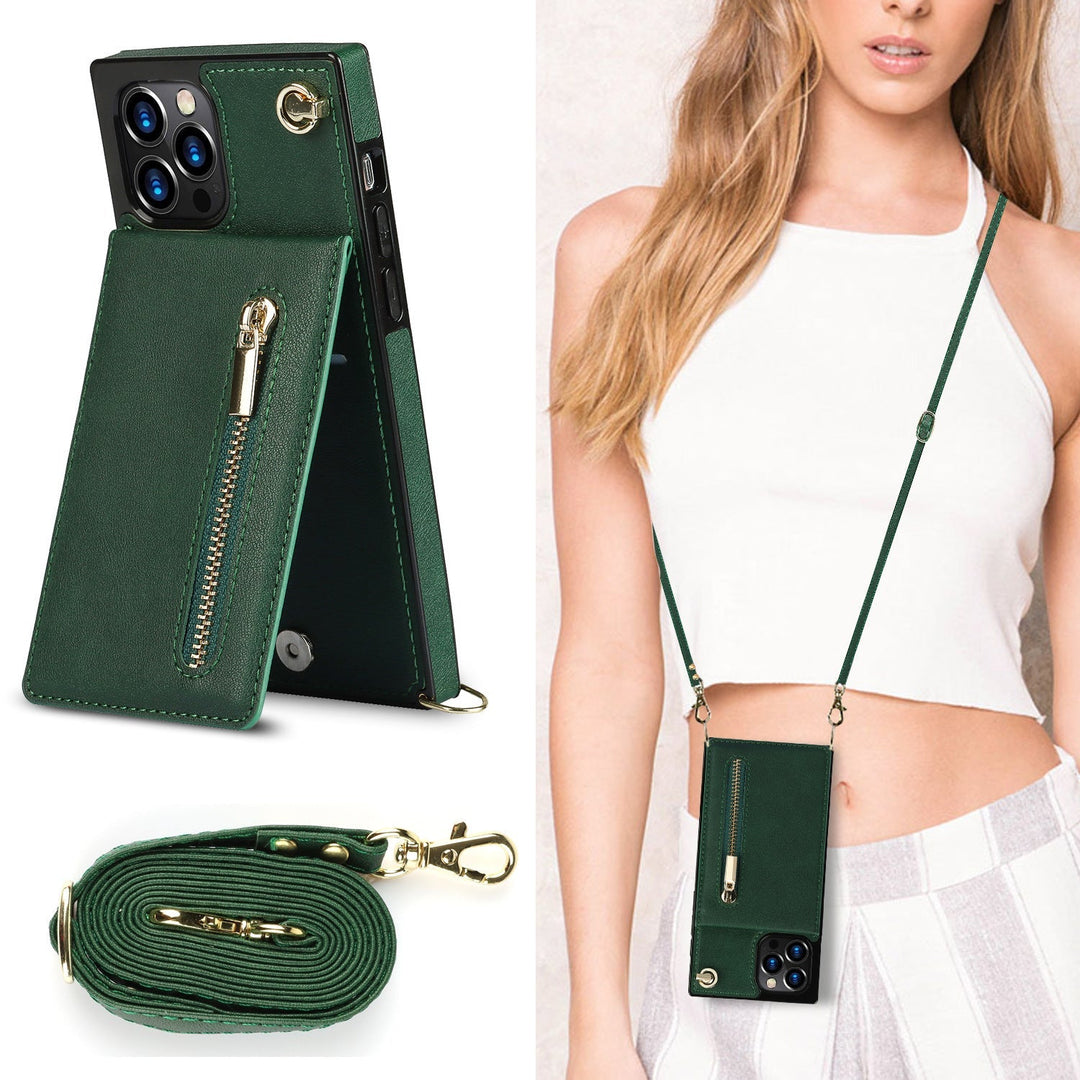 "3in1 Handyhülle Damen, Karten- & Münzfach, Umhängetasche, stilvoll, praktisch, Crossbody, abnehmbarer Gurt, Magnetverschluss