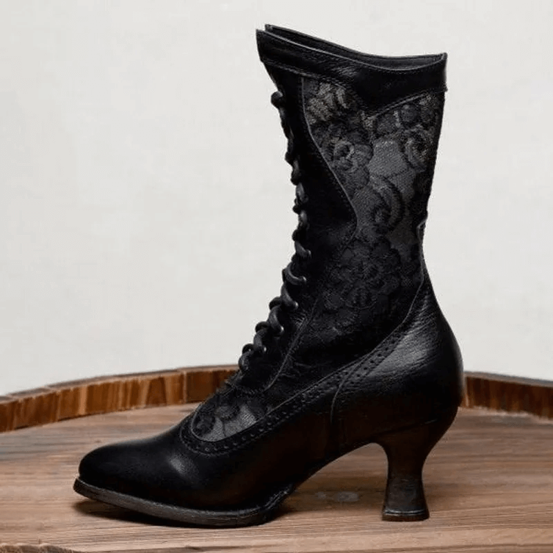 Elegante Vintage-Stiefeletten für Frauen