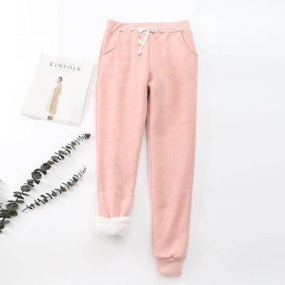 Fodrade Damjoggers med Fickor