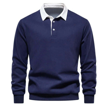 Langarm-Poloshirt für Herren - Premium Qualität