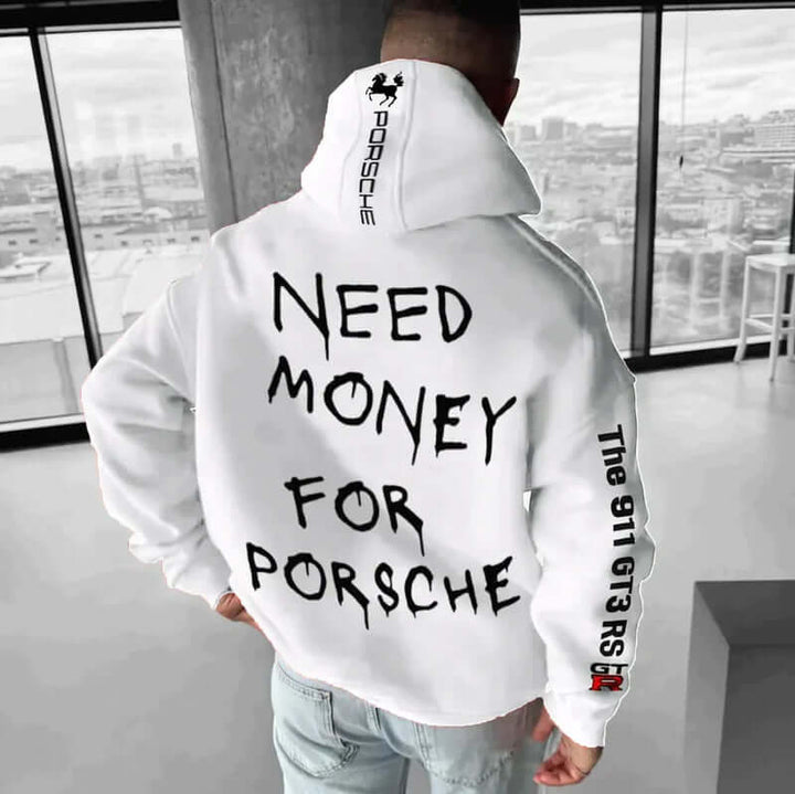 Bequemer Oversized Racing Hoodie