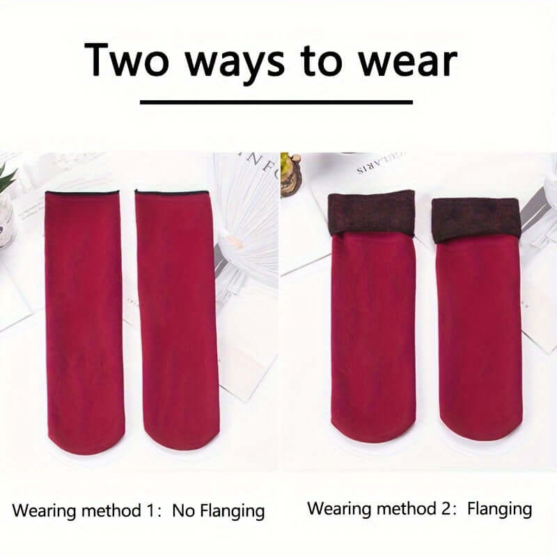 6 Paar Winter Thermo Socken
