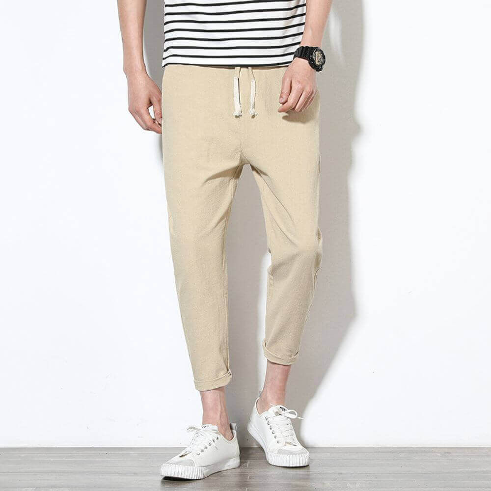 Leichte Herren-Baumwollhose - Komfort und Stil