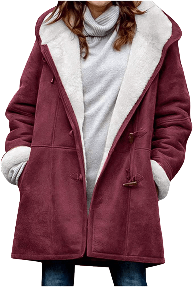 Kuschelige Winterjacke Damen