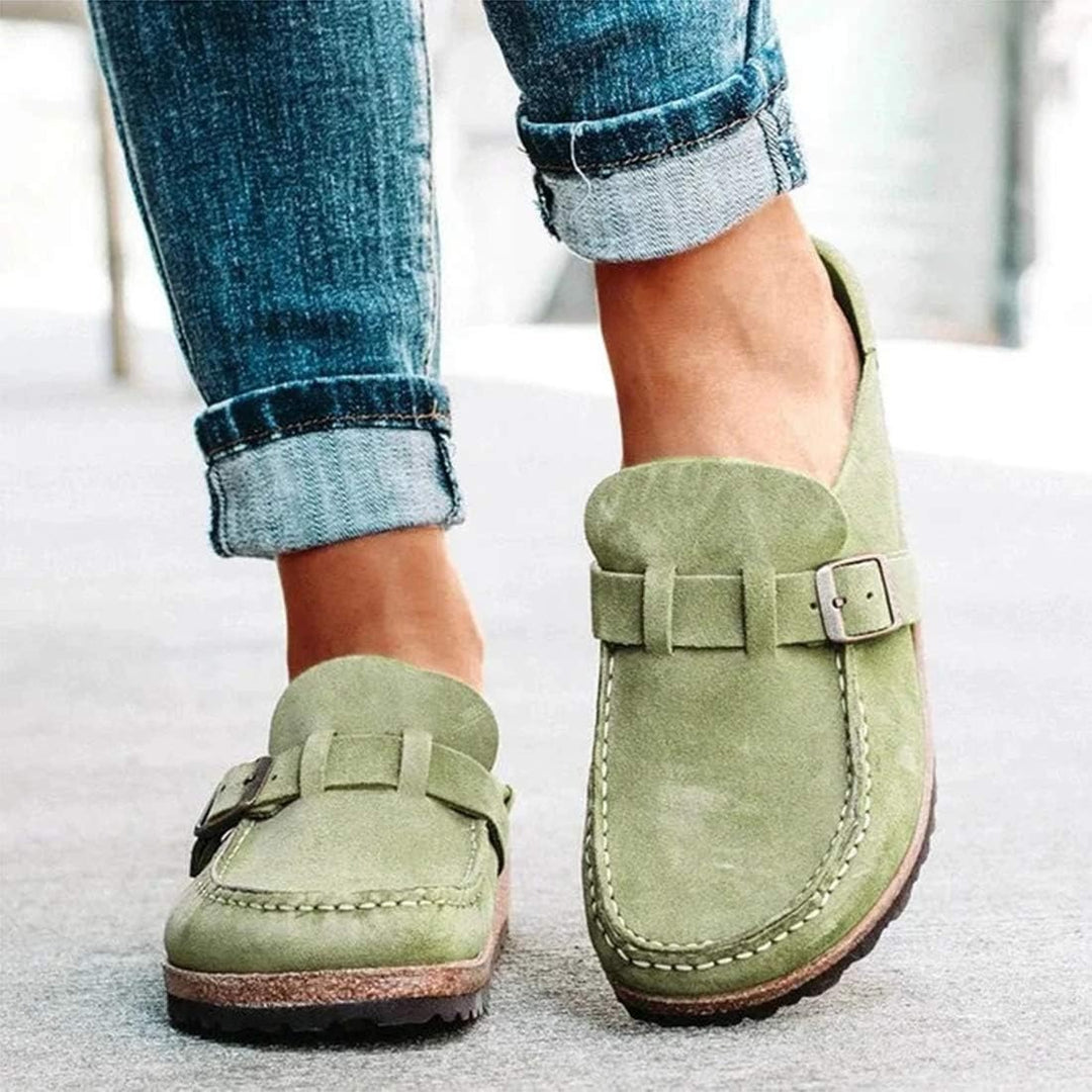 OrthoSlipper - Orthopädische Komforthausschuhe mit Wildleder