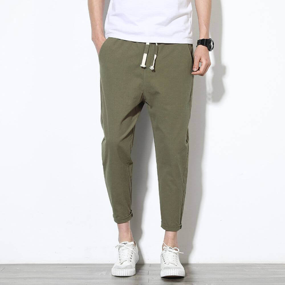 Leichte Herren-Baumwollhose - Komfort und Stil