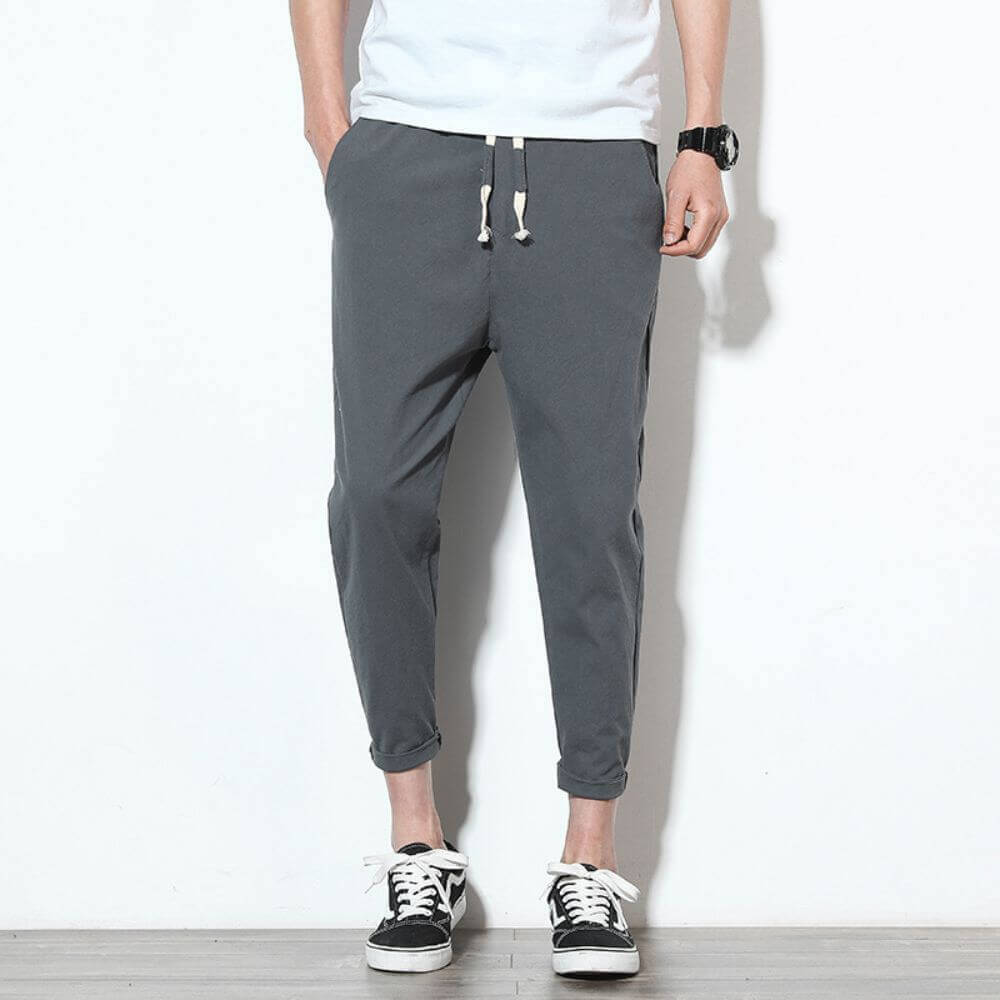 Leichte Herren-Baumwollhose - Komfort und Stil