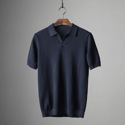 Luxuriöses Poloshirt aus Peruanischer Baumwolle
