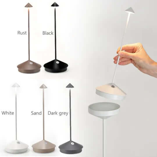 Moderne LED-Tischlampe