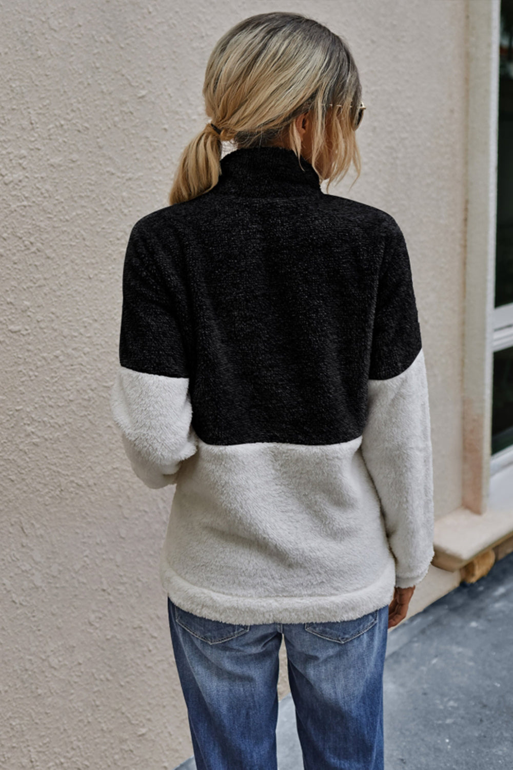 Reißverschluss-Taschenoberteil für Damen