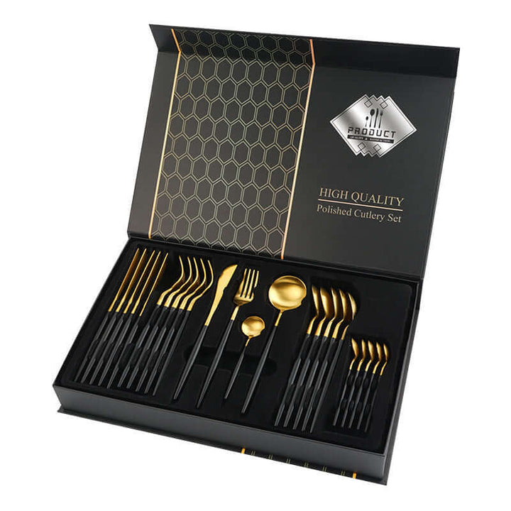 24-teiliges Edelstahl-Besteckset