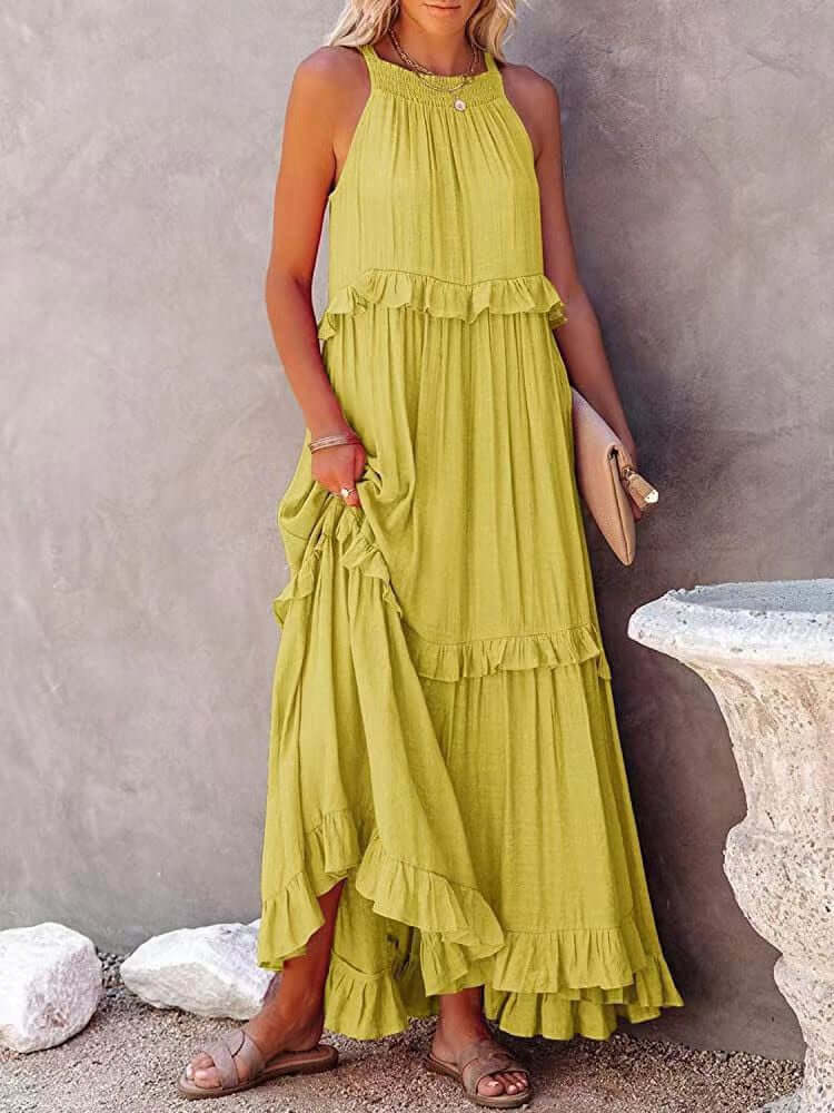 Leichtes Sommerkleid Damen - Elegant & Atmungsaktiv