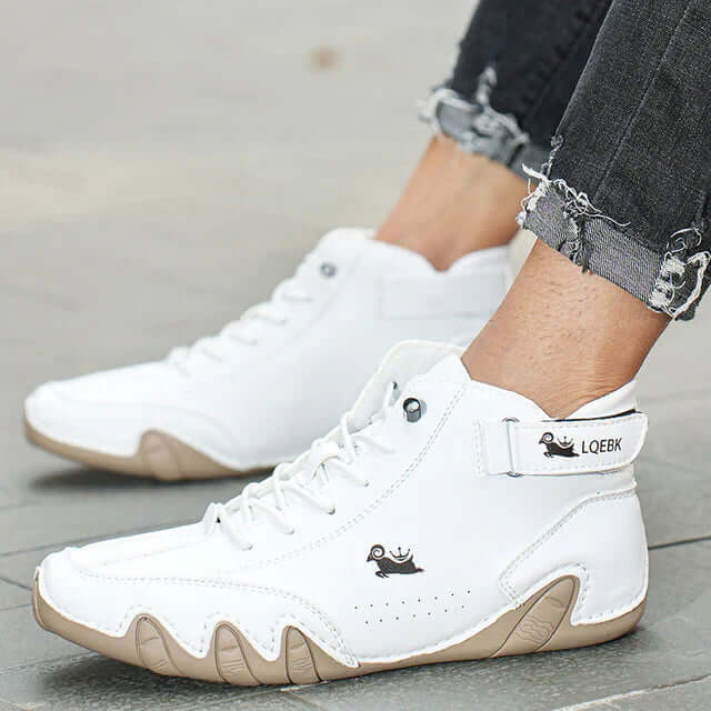 Komfortable Barfußschuhe aus Echtem Leder für Herren