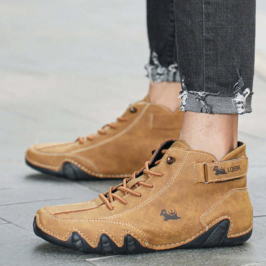 Komfortable Barfußschuhe aus Echtem Leder für Herren