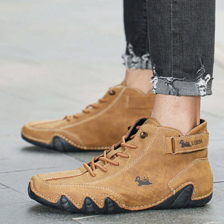 Komfortable Barfußschuhe aus Echtem Leder für Herren