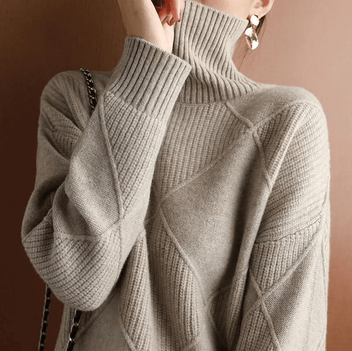Kuscheliger Rollkragenpullover für Damen