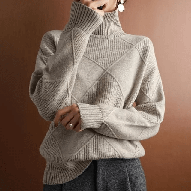 Kuscheliger Rollkragenpullover für Damen