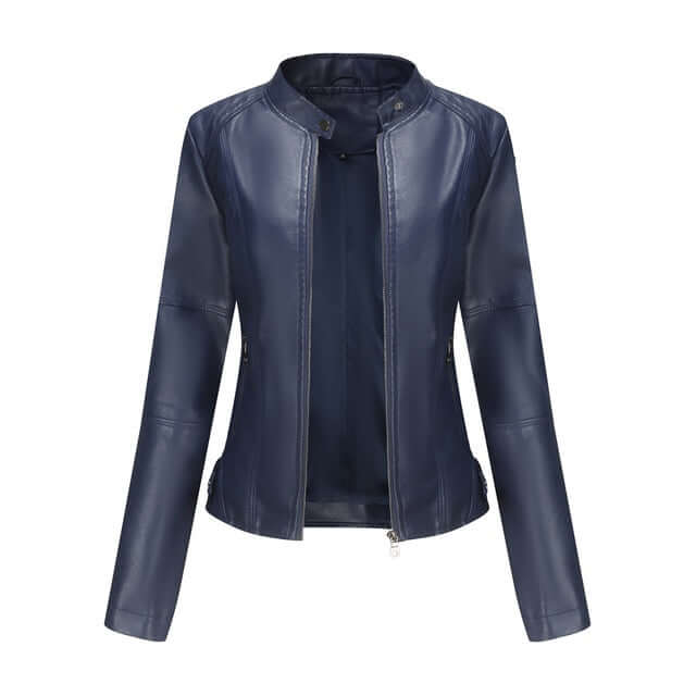 Exklusive Kunstleder-Jacke für Frauen