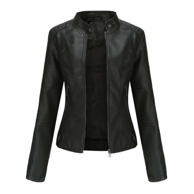 Exklusive Kunstleder-Jacke für Frauen