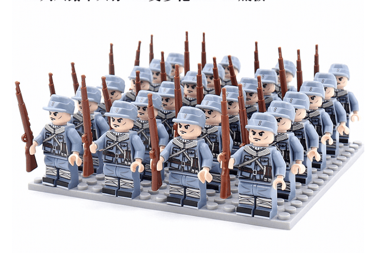 Armee Militär-Bausteinset