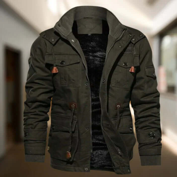 Hochwertige Herrenjacke mit weichem Futter