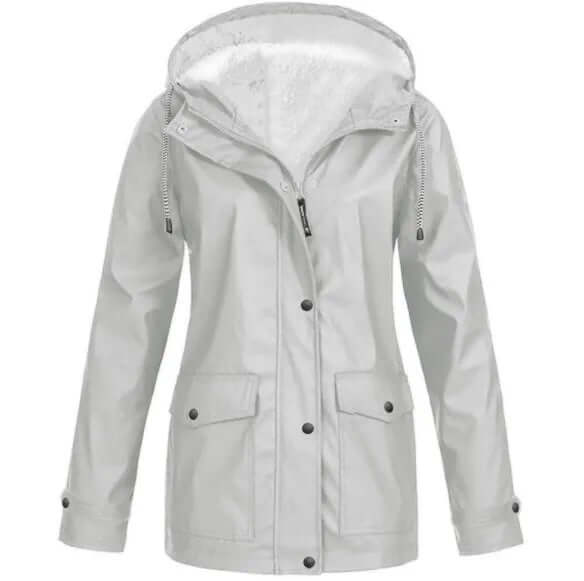 Robuste Wanderjacke mit Kapuze