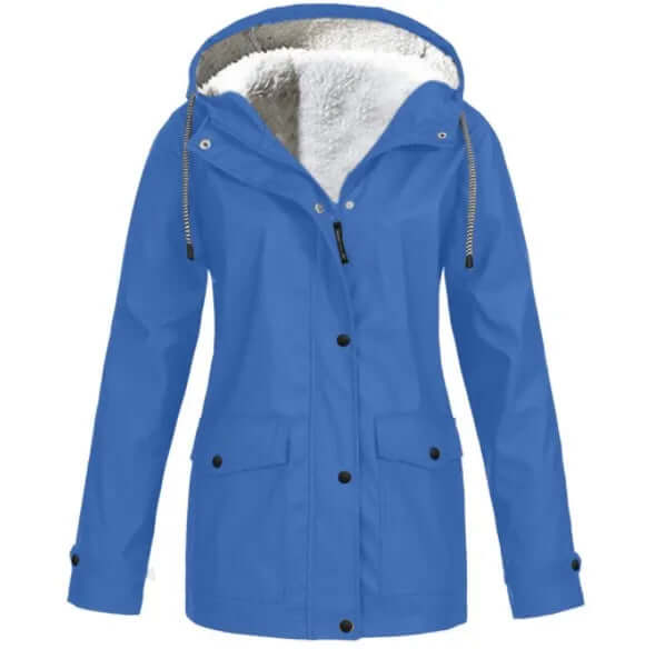 Robuste Wanderjacke mit Kapuze