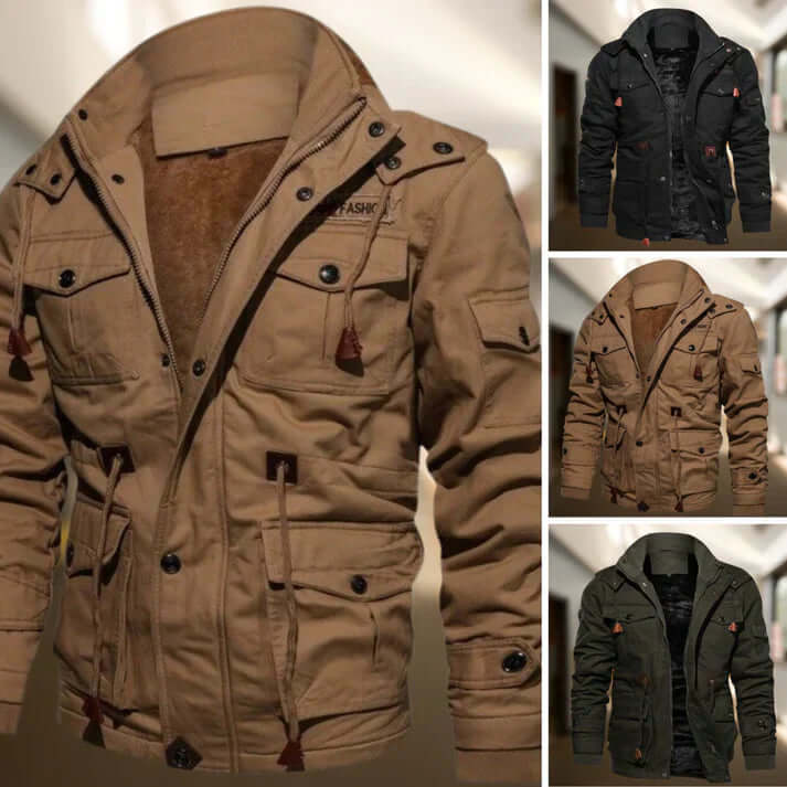 Hochwertige Herrenjacke mit weichem Futter