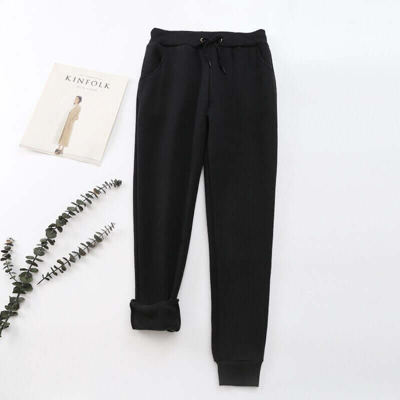 Fodrade Damjoggers med Fickor