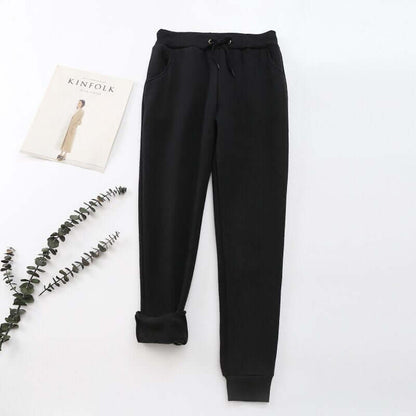 Fodrade Damjoggers med Fickor
