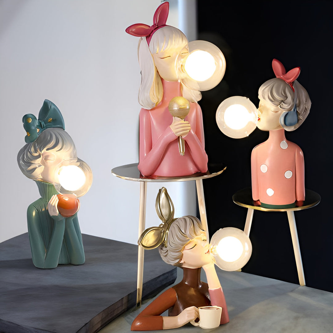 Bezauberndes Design BubbleFairies Tischlampe