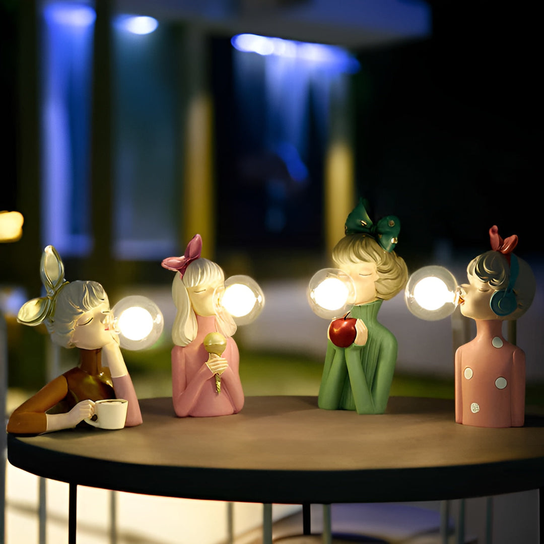 Bezauberndes Design BubbleFairies Tischlampe