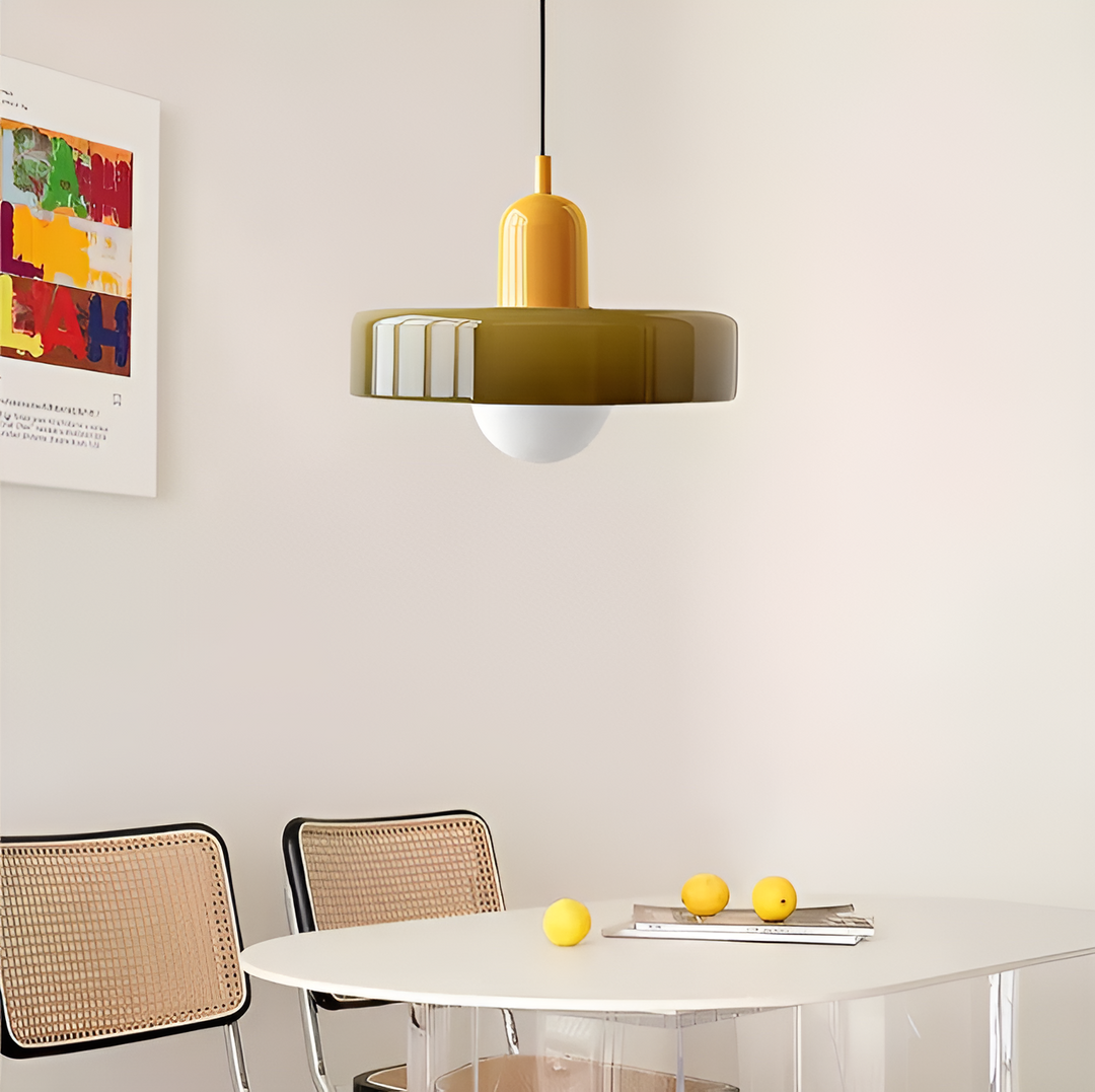 Handgefertigte Glas-Pendelleuchte ChiChandelier