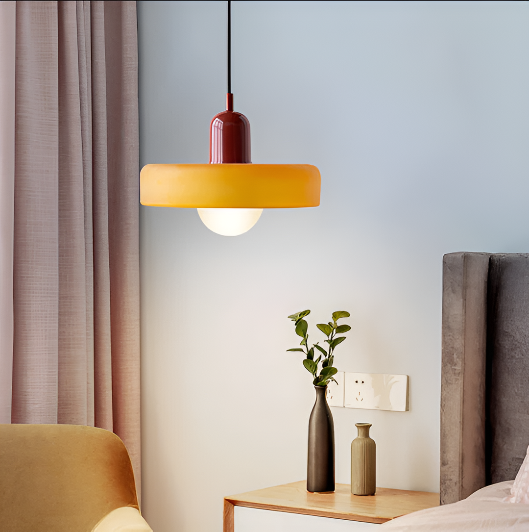 Handgefertigte Glas-Pendelleuchte ChiChandelier