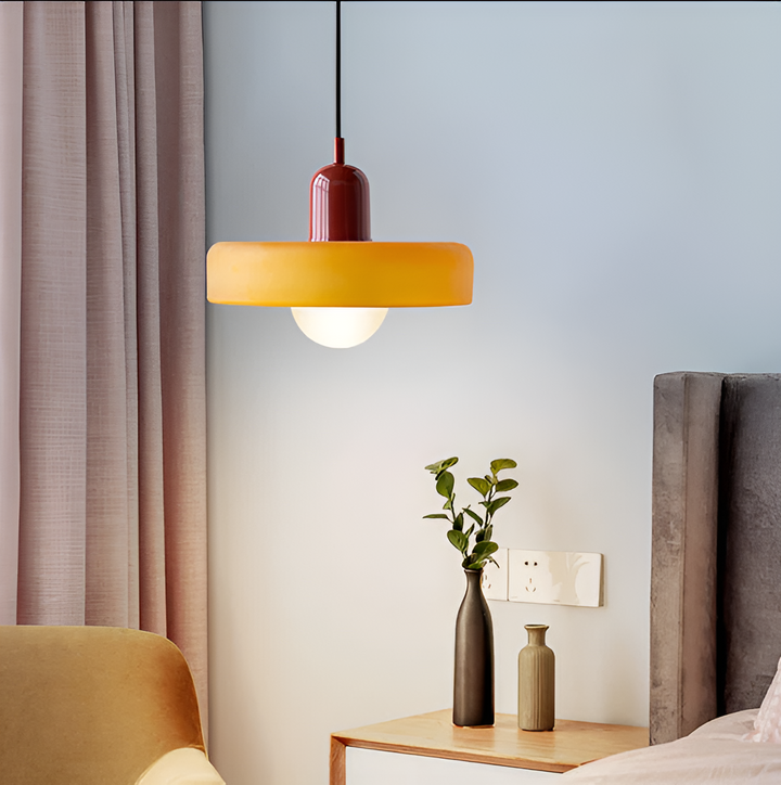 Handgefertigte Glas-Pendelleuchte ChiChandelier